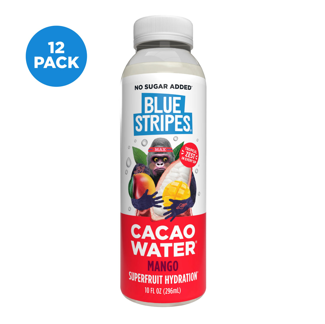 Cacao Water - Mango Blue Stripes Cacao Water - Mango Blue Stripes