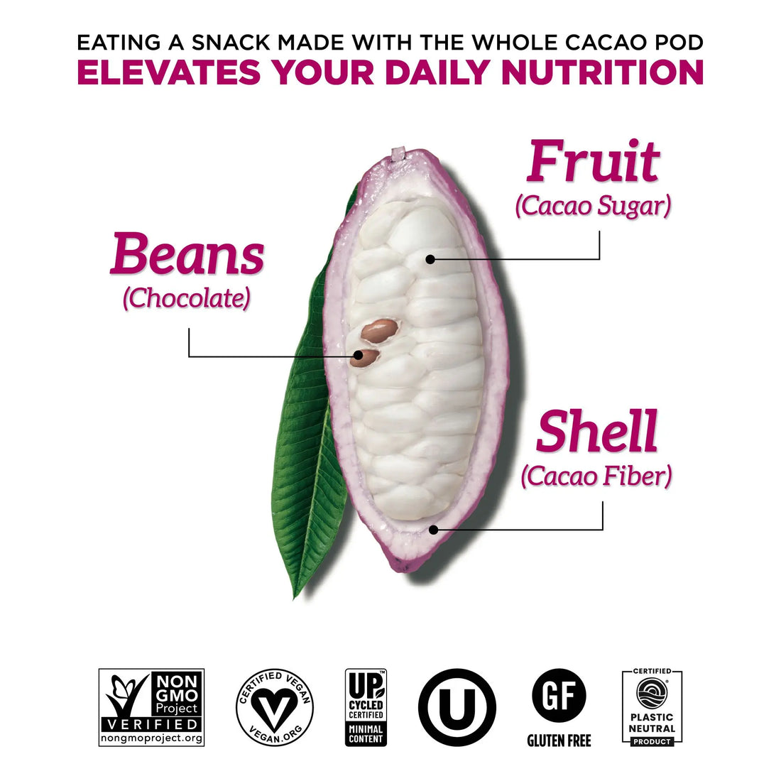 Product Image - Chocolate Covered Whole Cacao Beans Dark Chocolate - 3 - Certifications